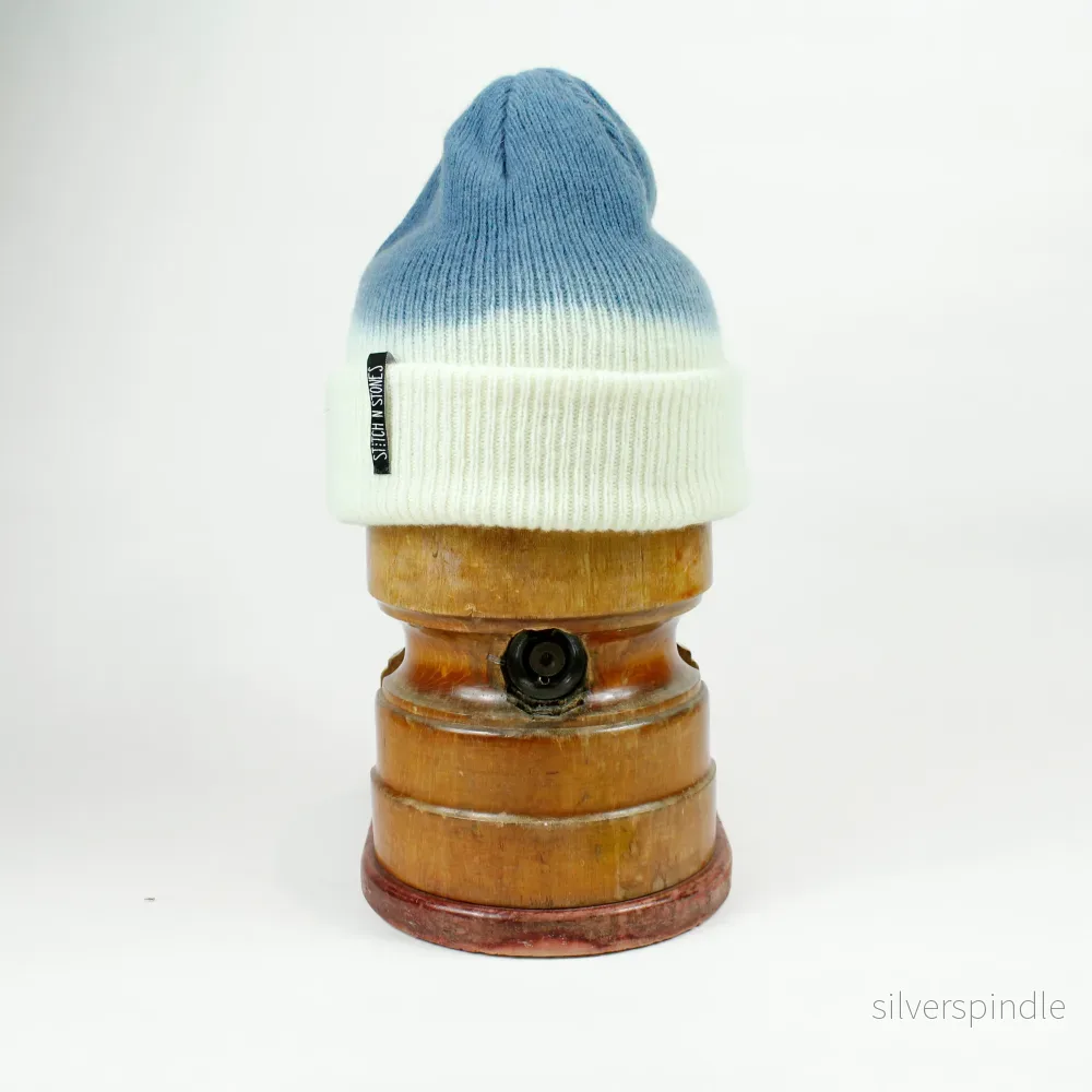 Batik Indigo Beanie Nr. 03 - Bild 2