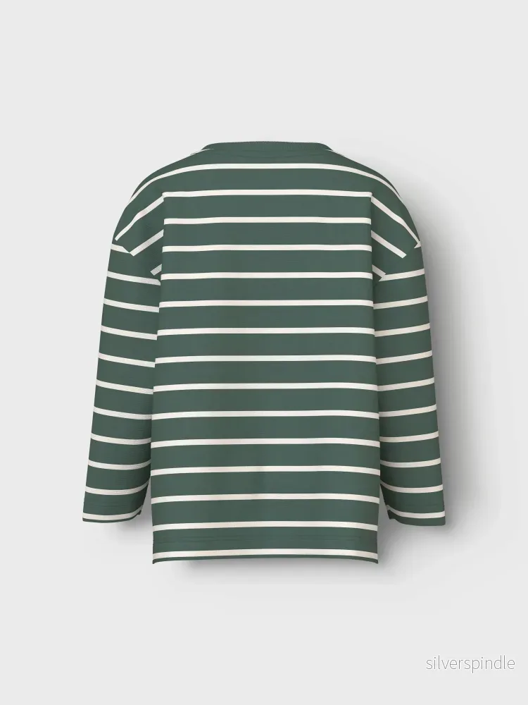 Randig Långärmad T-shirt - Bild 3