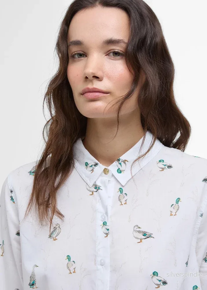 Barbour Safari Shirt Duck Print - Bild 3