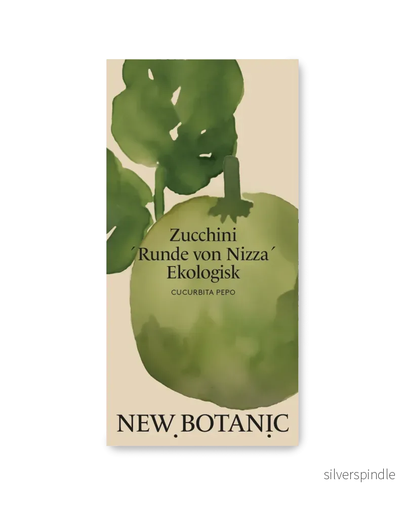 Zucchini  ’Runde von Nizza’ Ekologisk