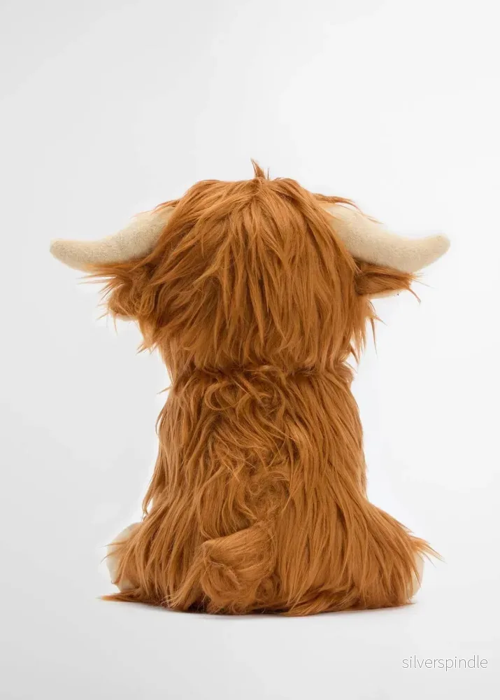 Barbour Highland Cow Dog Toy Brown - Bild 3