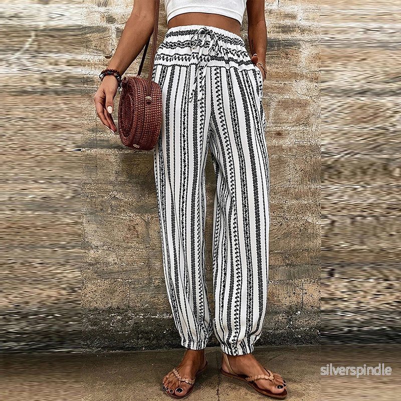 Sophie | Elegant Hög Midja Jumpsuit med Blommönster - Bild 3