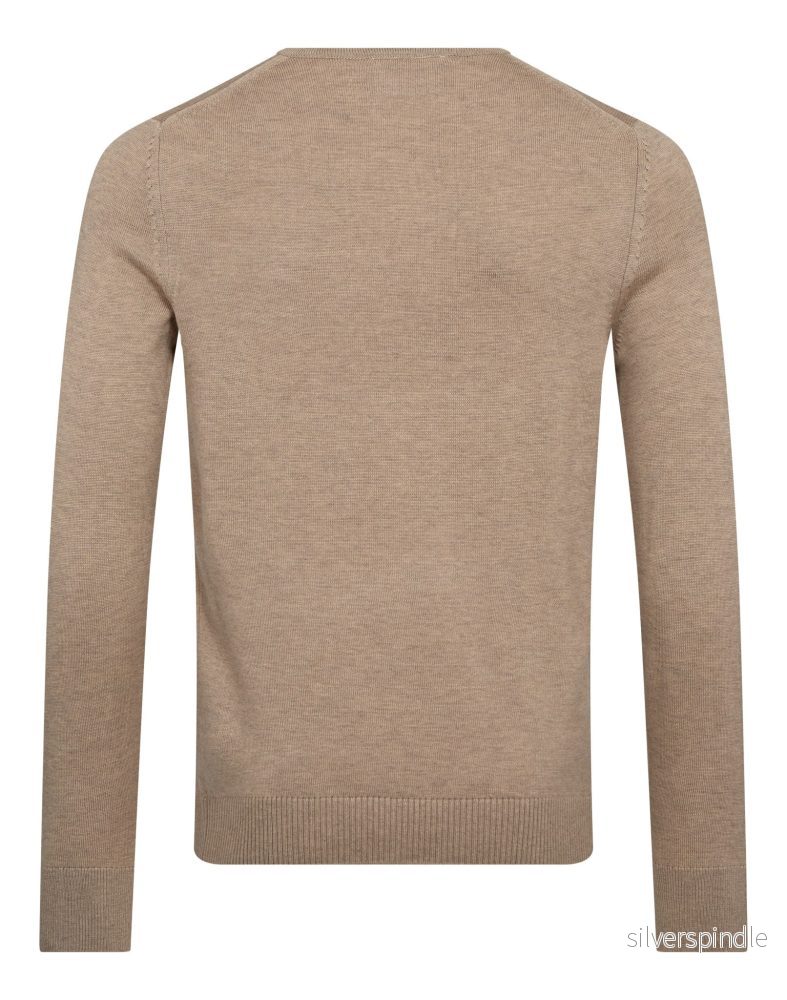 BS Uranus Regular Fit Stickat - Sand - Bild 2