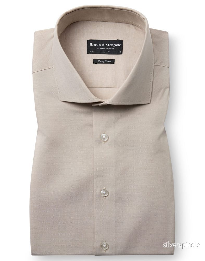 BS Jarry Modern Fit Skjorta - Sand
