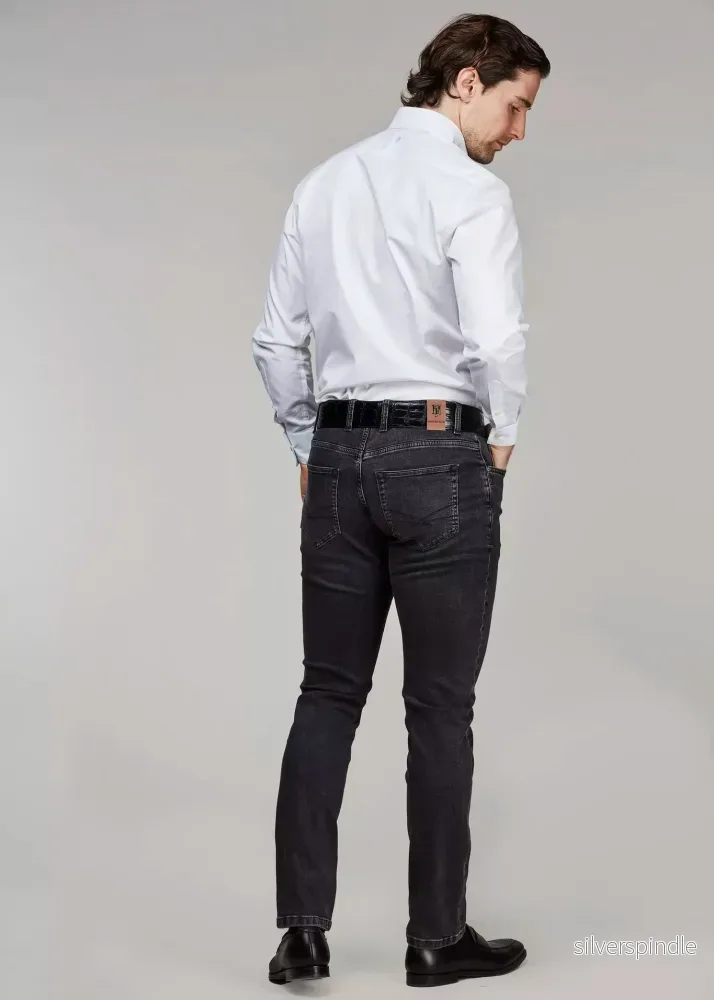 Hansen & Jacob 5-PKT SILK TOUCH GREY DENIM - Bild 3