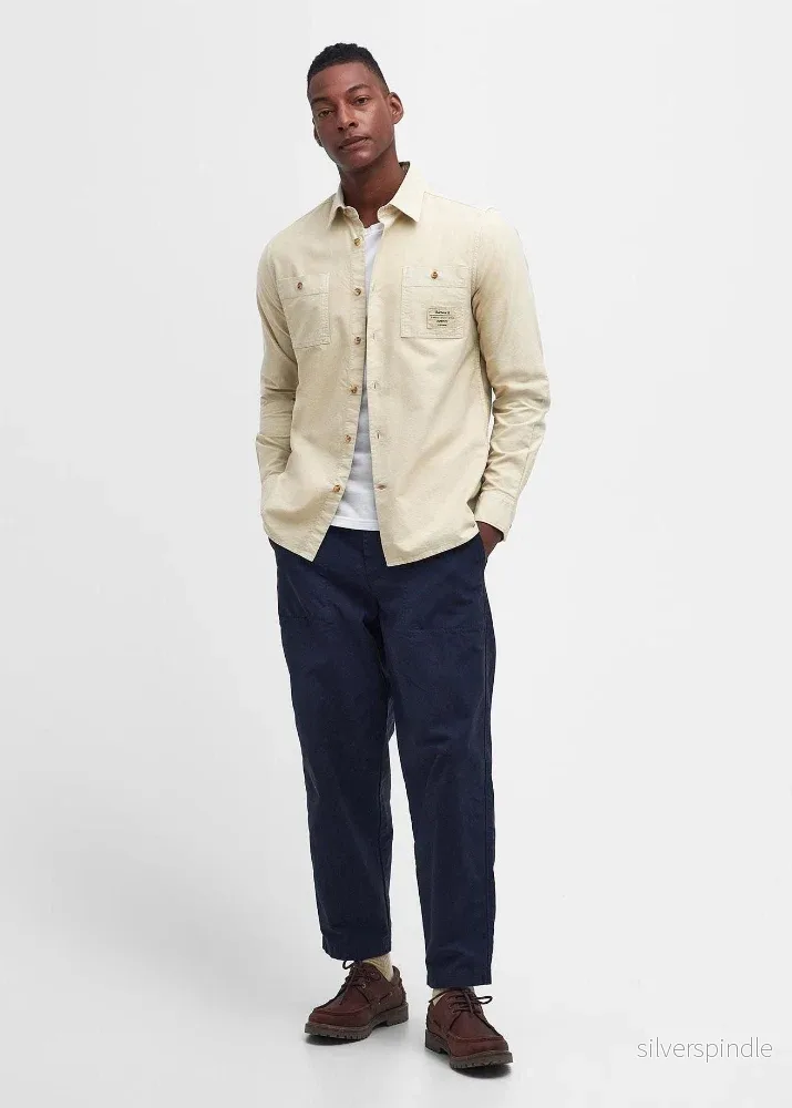 Barbour Bentham Regular Shirt Putty Barbour Bentham Regular Shirt Putty