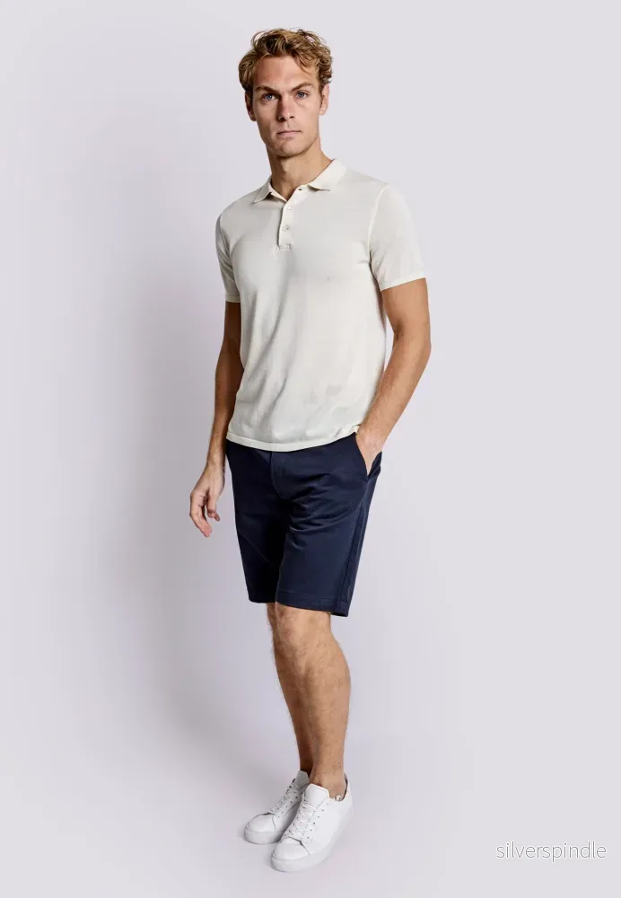 BS Massimo Regular Fit Shorts - Navy - Bild 3