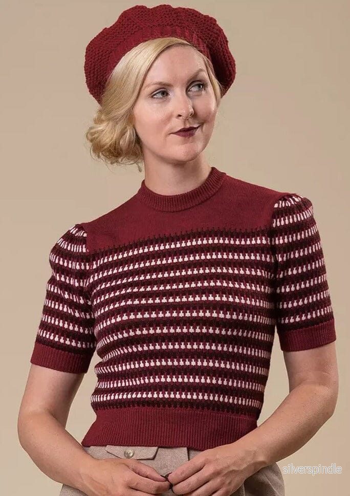 The Technicolor Dream Tee - Burgundy - Bild 2