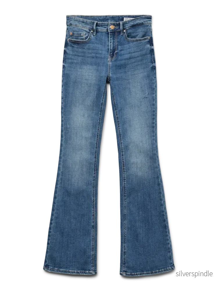 VMFLASH MR FLARED JEANS MEDIUM BLUE L32 VMFLASH MR FLARED JEANS MEDIUM BLUE L32