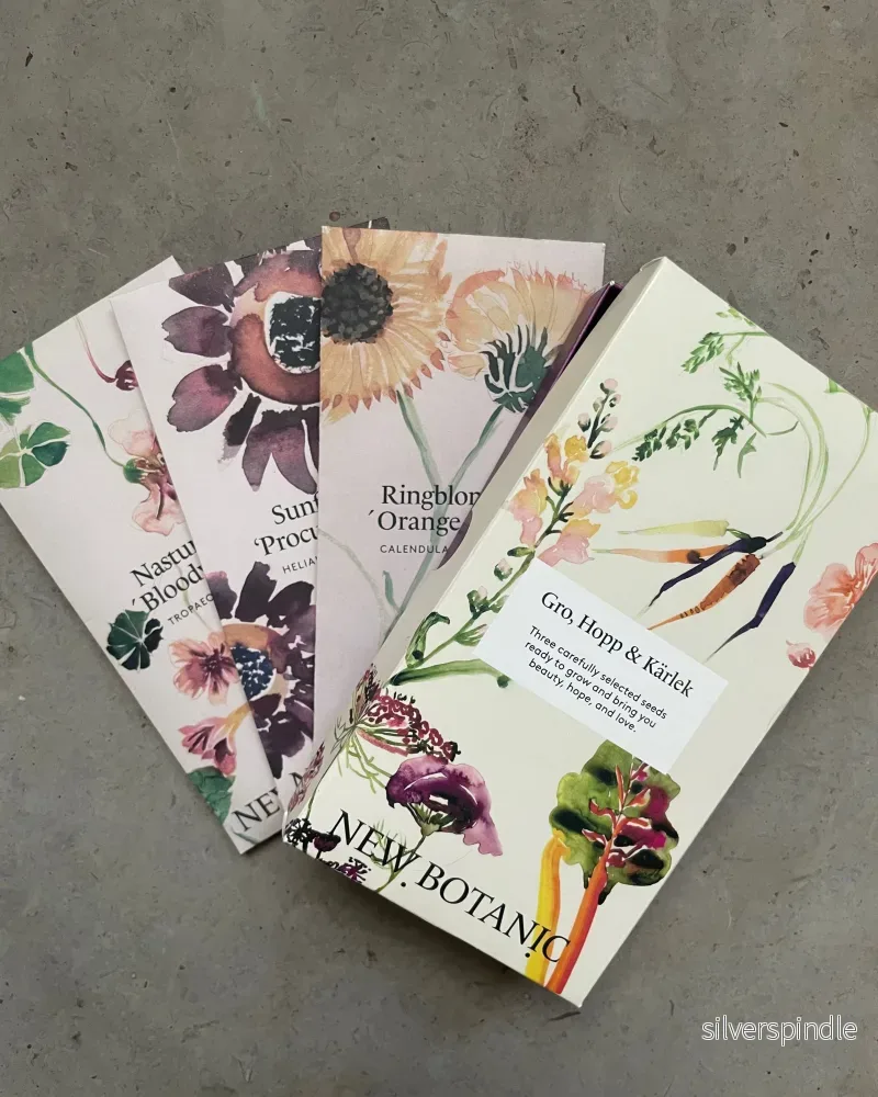 Frökollektion med lättodlade blommor för direktsådd Frökollektion med lättodlade blommor för direktsådd