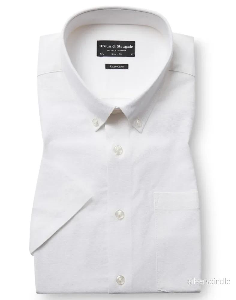 BS Nishioka Modern Fit Skjorta - White
