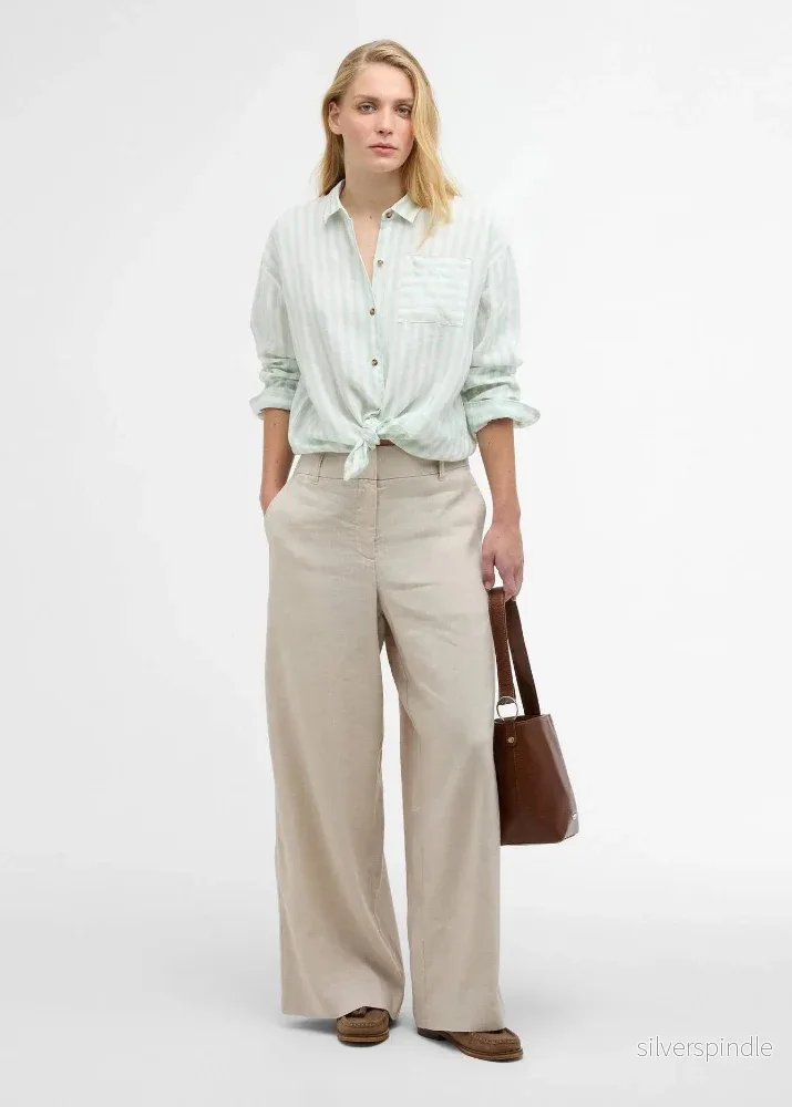 Barbour Annie Shirt Spearmint Stripe - Bild 2