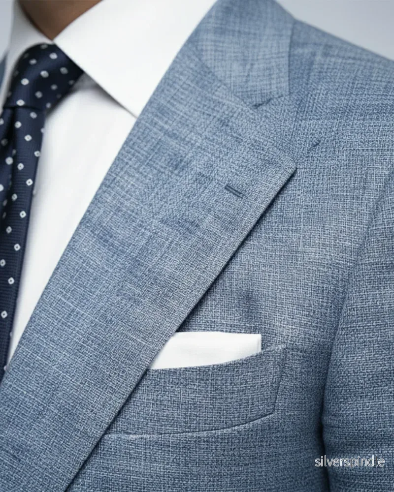 Elegant Kavaj | Slim Fit Blazer för Män med Lätt Konstruktion | Mångsidig Design för Affär och Fritid - Bild 2