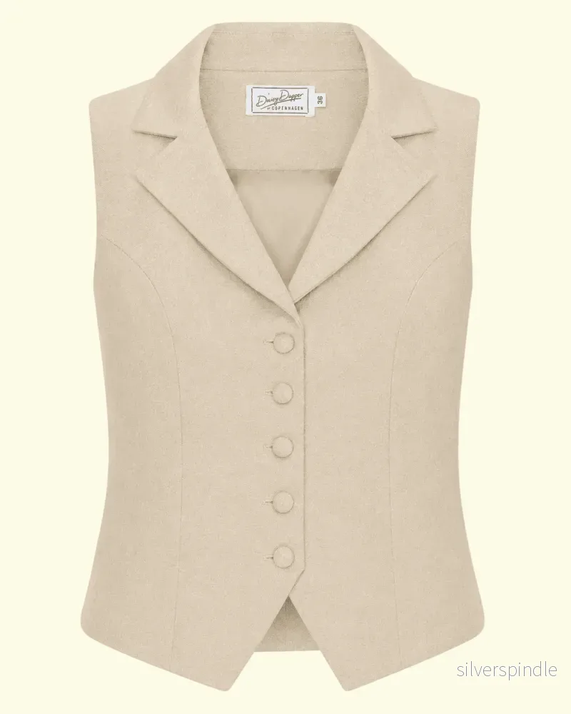 Marlene väst - beige