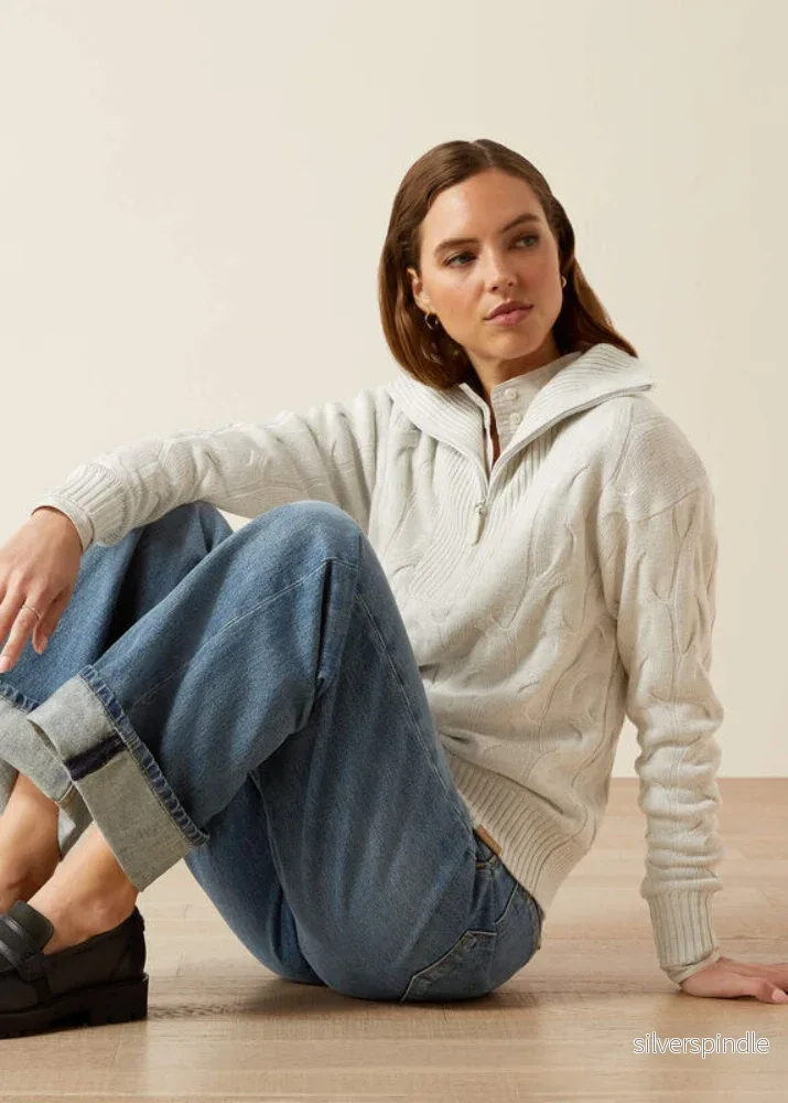 Ariat Alamere SWTR Zip Moonstruck Heather - Bild 2