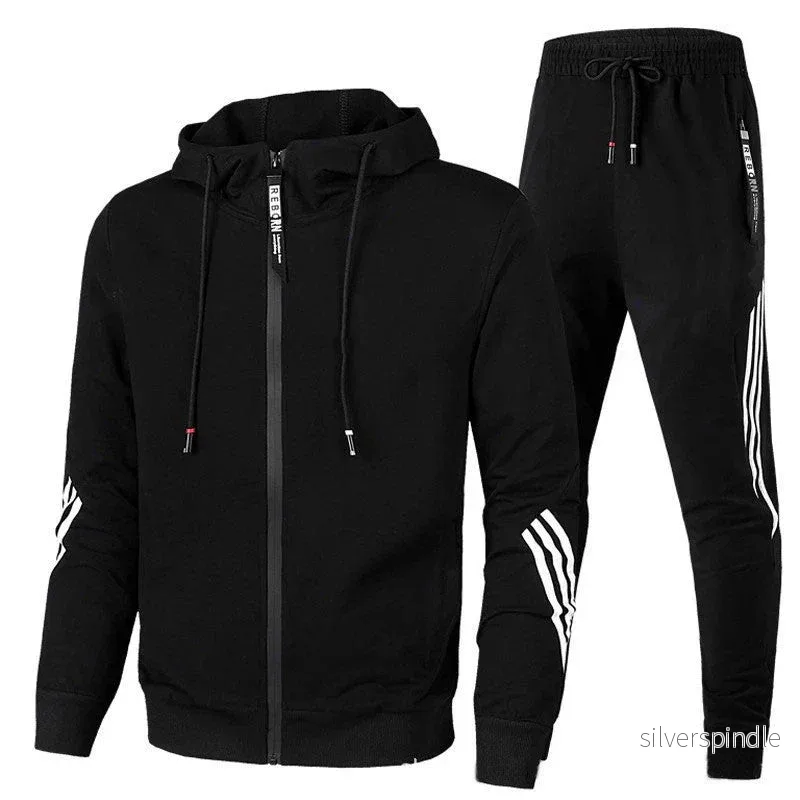 Ethan | Sportig Vårset med Hoodie och Byxor Ethan | Sportig Vårset med Hoodie och Byxor