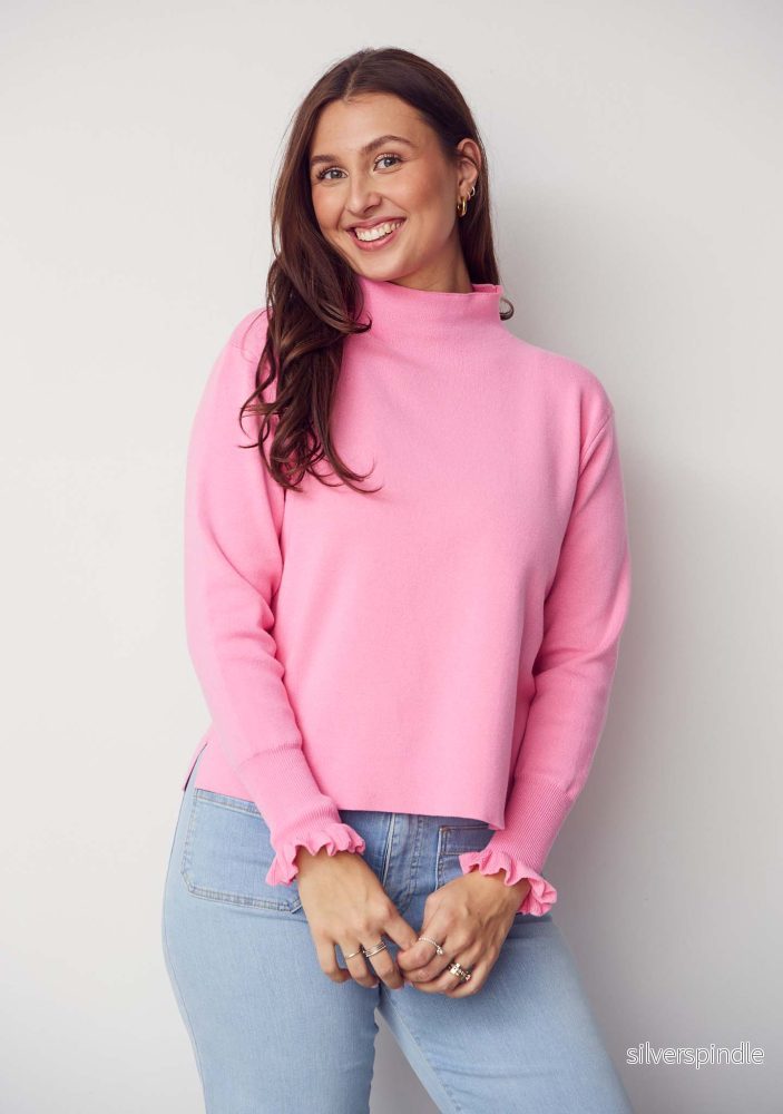Frigga New Pullover – Hot pink Frigga New Pullover – Hot pink