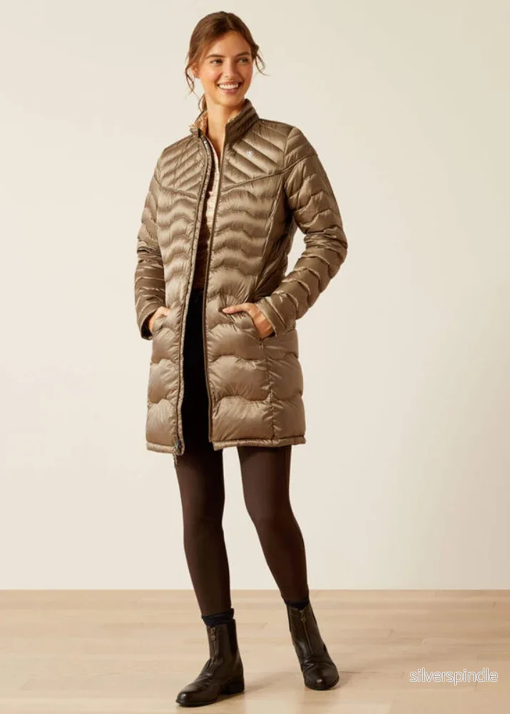Ariat Idela Down Coat Brindle Ariat Idela Down Coat Brindle