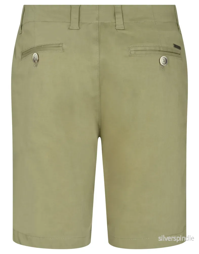 BS Massimo Regular Fit Shorts - Grön - Bild 2