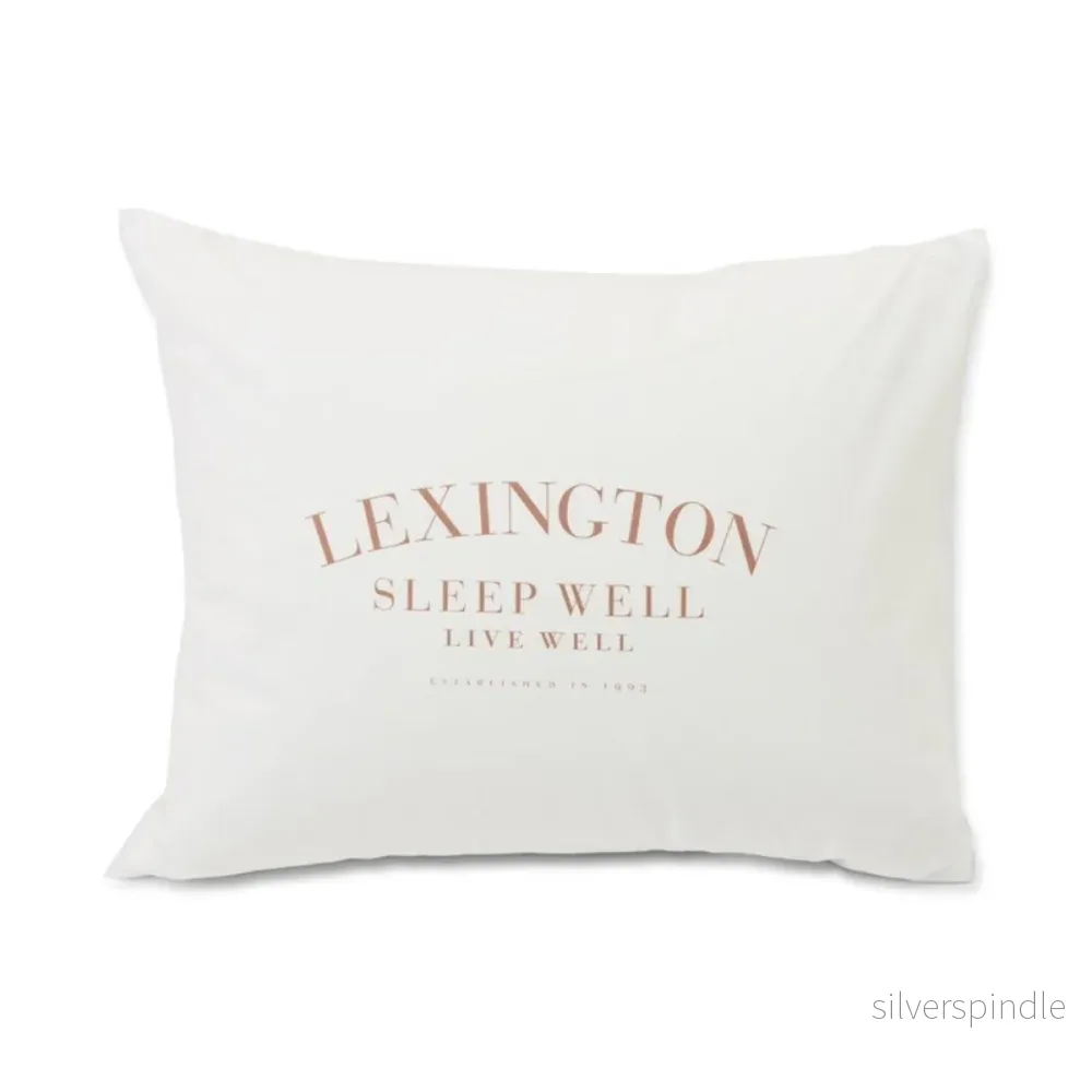 Lexington Printed Organic Cotton Poplin Örngott – Outlet Lexington Printed Organic Cotton Poplin Örngott – Outlet