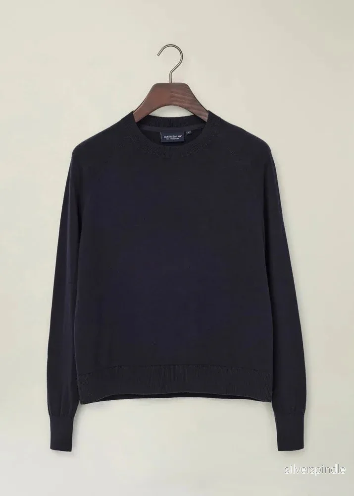 Lexington Freya Cotton/Cashmere Sweater Blue - Bild 3