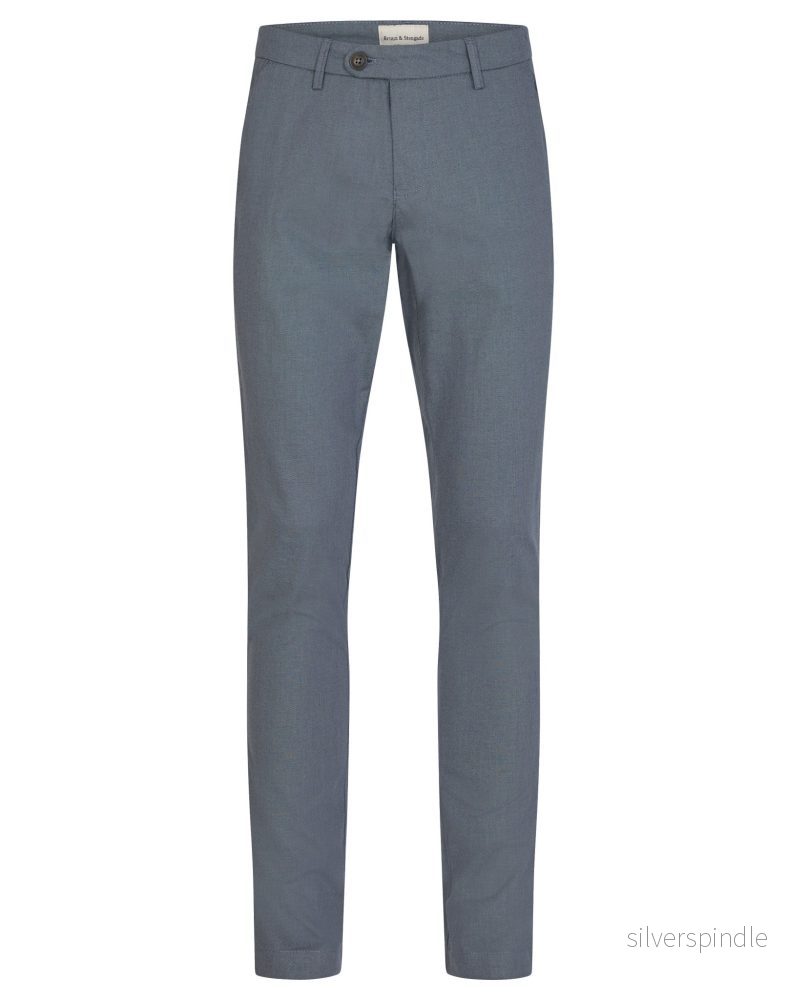 BS Francisco Slim Fit Chinos – Blå BS Francisco Slim Fit Chinos – Blå
