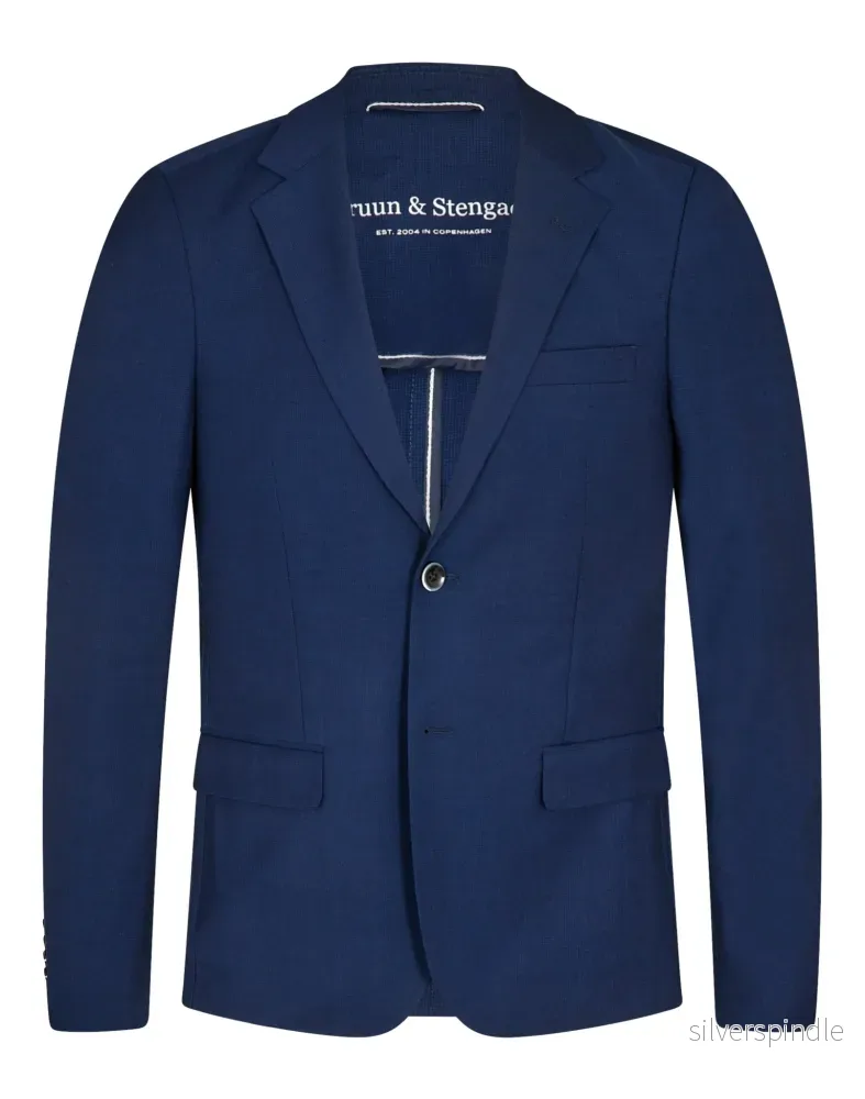 BS Arezzo Slim Fit Blazer – Mörkblå BS Arezzo Slim Fit Blazer – Mörkblå