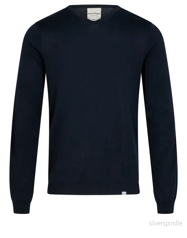 BS Armando Regular Fit Sticka - Navy