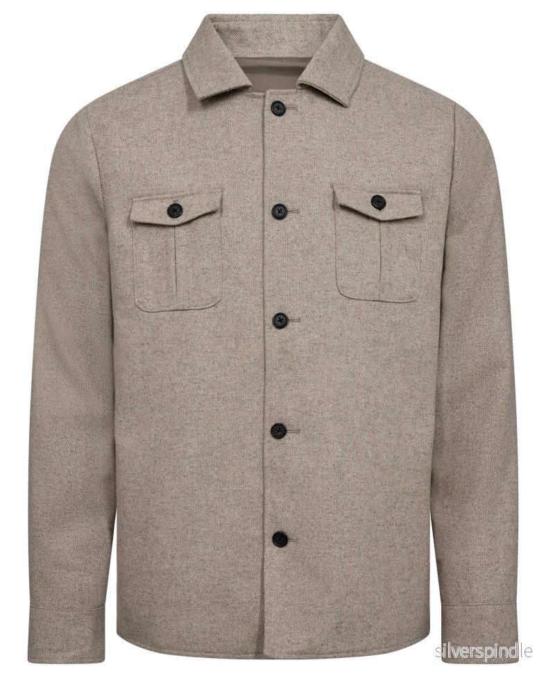 BS Levante Classic Fit Blazer - Ljusbrun