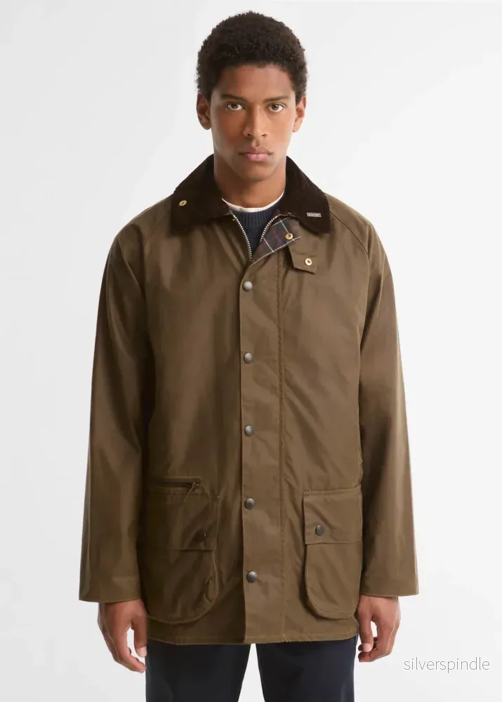 Barbour Icons Beaufort Wax Jacket Sage