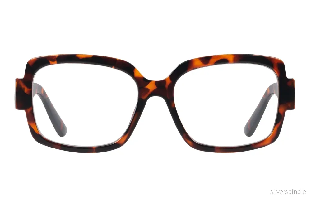 ADELE turtle brown Reading Glasses.