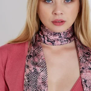 ISA SCARF – Pink Animal ISA SCARF – Pink Animal