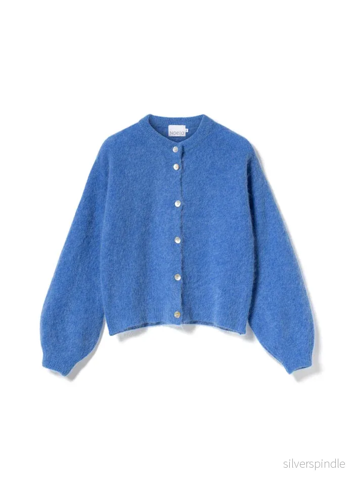 KAE KNIT CARDIGAN DUSTY BLUE - Bild 3