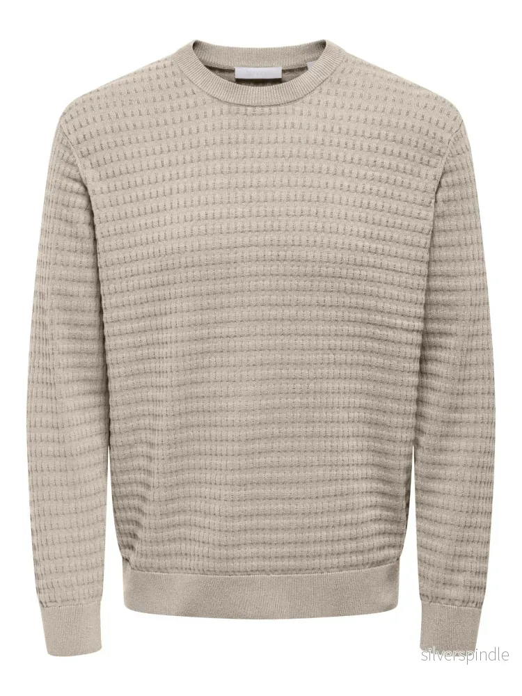 BERRY CREW KNIT SILVER LINING BERRY CREW KNIT SILVER LINING