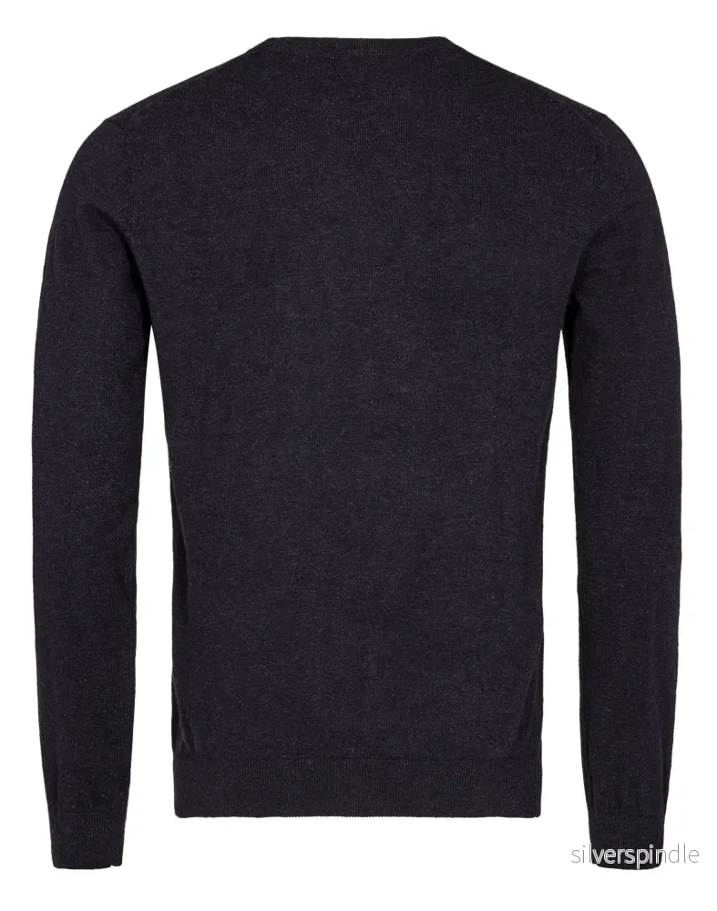 BS Milas regular fit Stickad tröja - Thunder - Bild 2