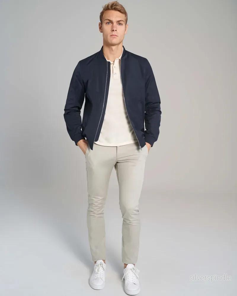 BS Tapia Regular Fit Jacka - Navy - Bild 3
