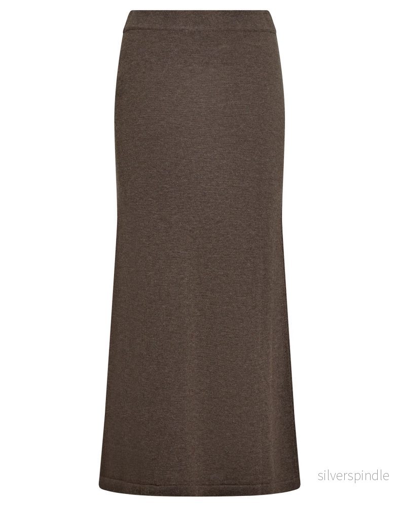 BS Geneva Kjol - Dark Brown - Bild 2