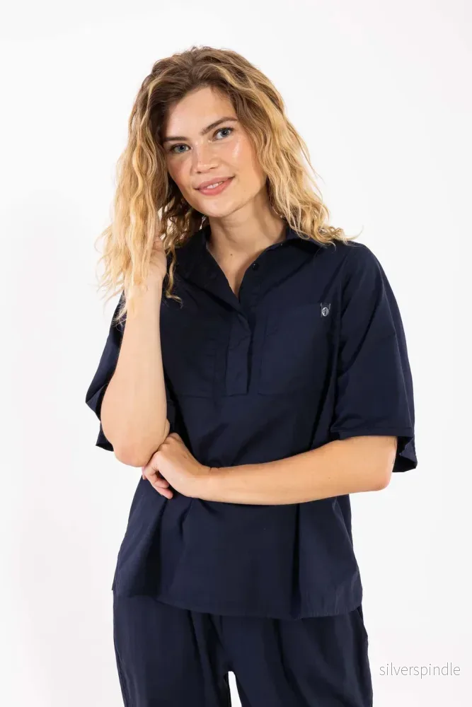 Skjort People Poplin