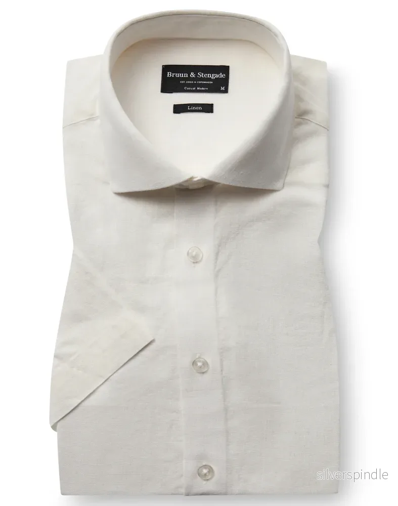BS Hauger Casual Modern Fit Skjorta - White