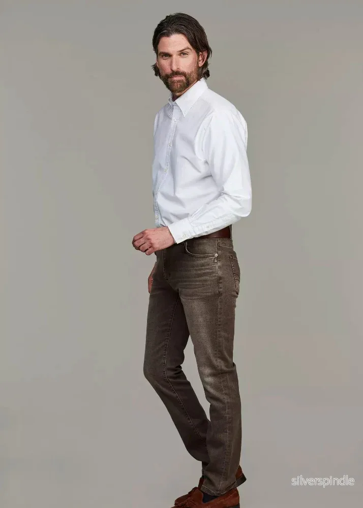 Hansen & Jacob 5-pkt Cape Town Brown Denim - Bild 3