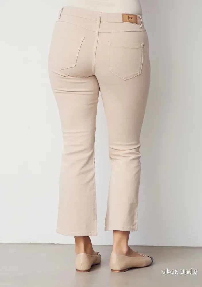 Como Twill Flare Pant - Dark Sand - Bild 2
