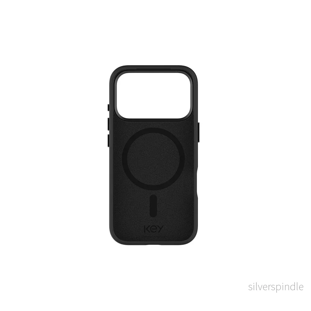 Silikonskal iPhone 17 Pro Magsafe - Svart - Bild 2