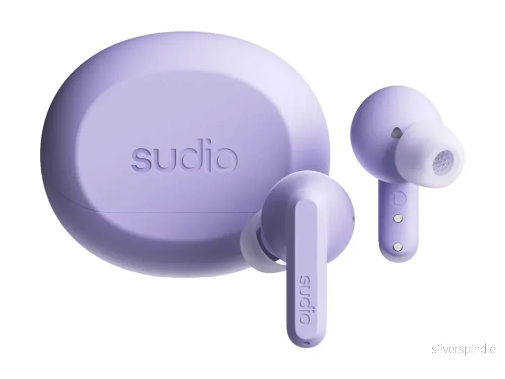 Sudio A3 Pro Trådlösa hörlurar - Lila - Bild 2