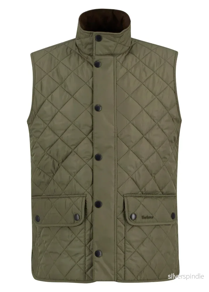 Barbour New Lowerdale Gilet Green - Bild 2