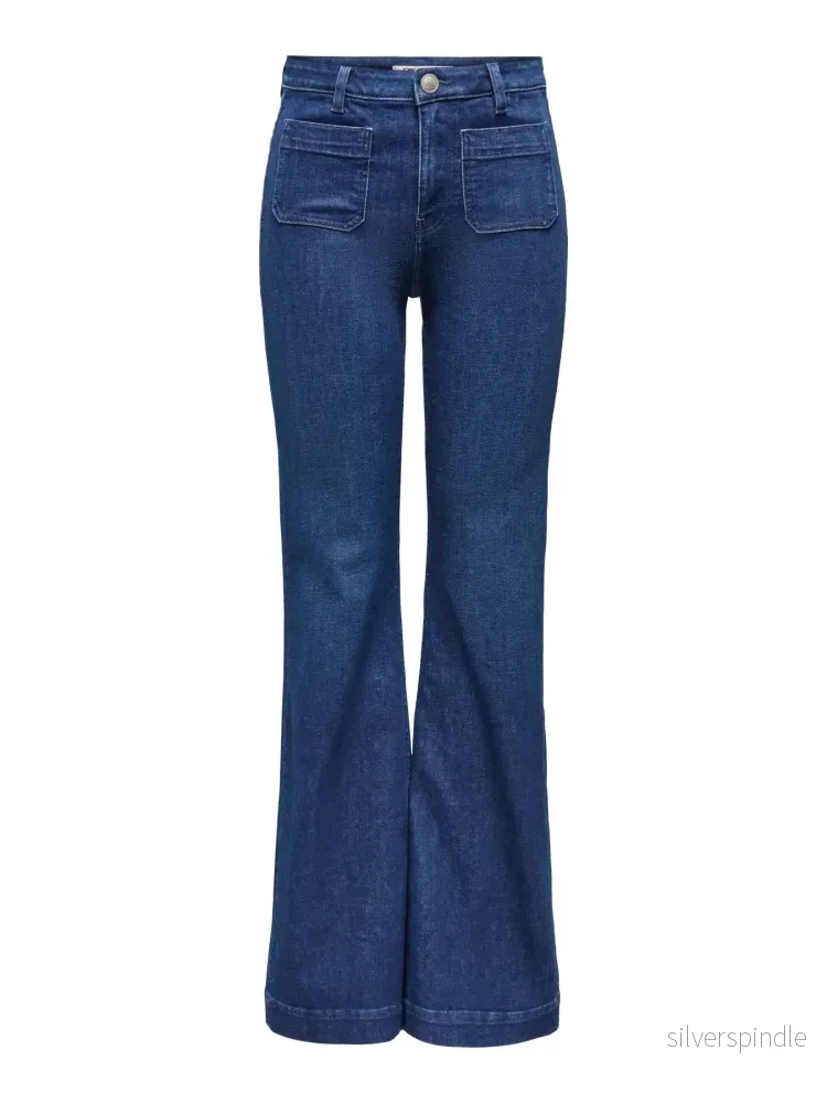 MADISON HW POCKET FL DARK BLUE DENIM L32 MADISON HW POCKET FL DARK BLUE DENIM L32