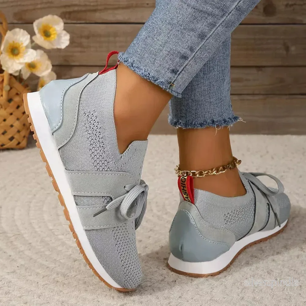 Ortopediska Sneakers med Mesh Överdel och Dämpad Innersula | Maximal Komfort för Fothälsa - Bild 3