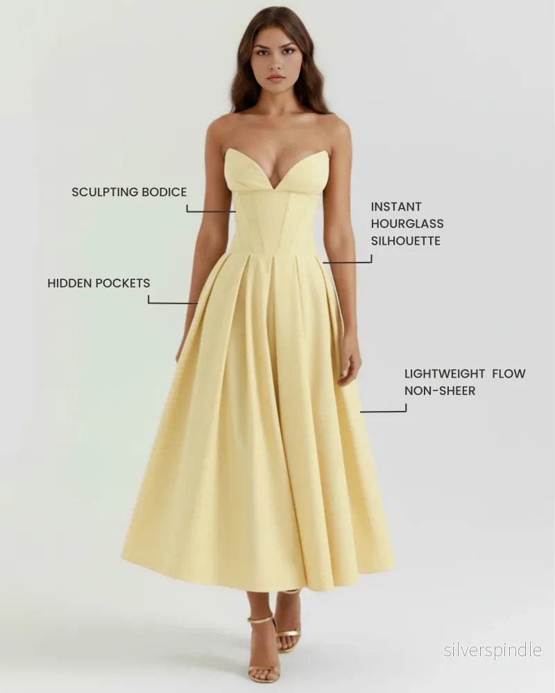 Sophia | Elegant Volangklänning för Speciella Tillfällen - Bild 2