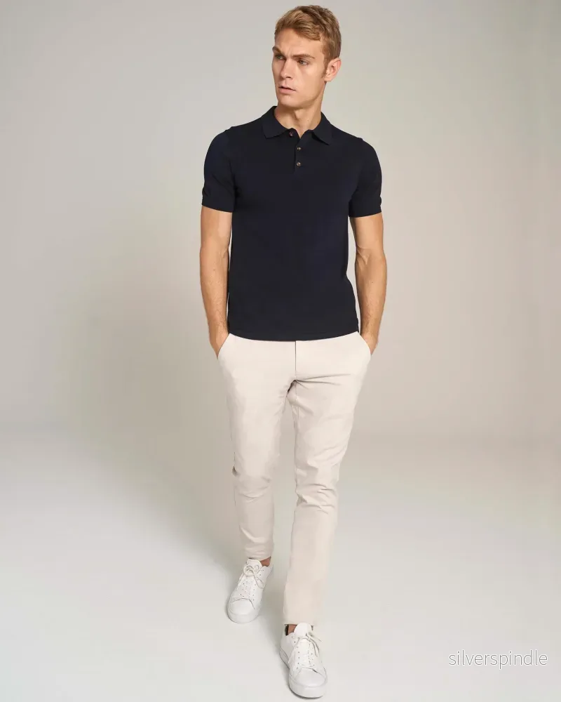 BS Webster Regular Fit Polo - Navy - Bild 3