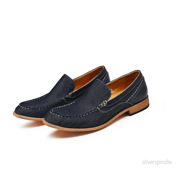 Oliver | Elegant Lågklackade Slip-On Skor för Dagligt Bruk Oliver | Elegant Lågklackade Slip-On Skor för Dagligt Bruk