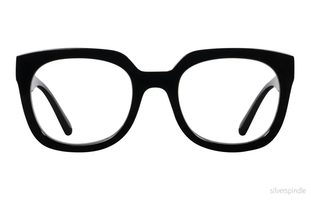 ABL-UNNI solid black Blue light, terminal Reading Glasses. Also without Lens power!